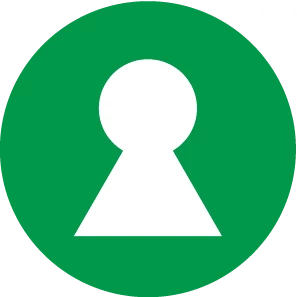 Nøglehulsmærket logo
